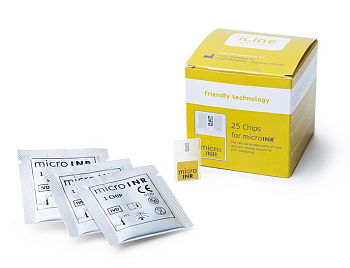 Чипы для автоматического коагулометра MicroINR, 25 шт